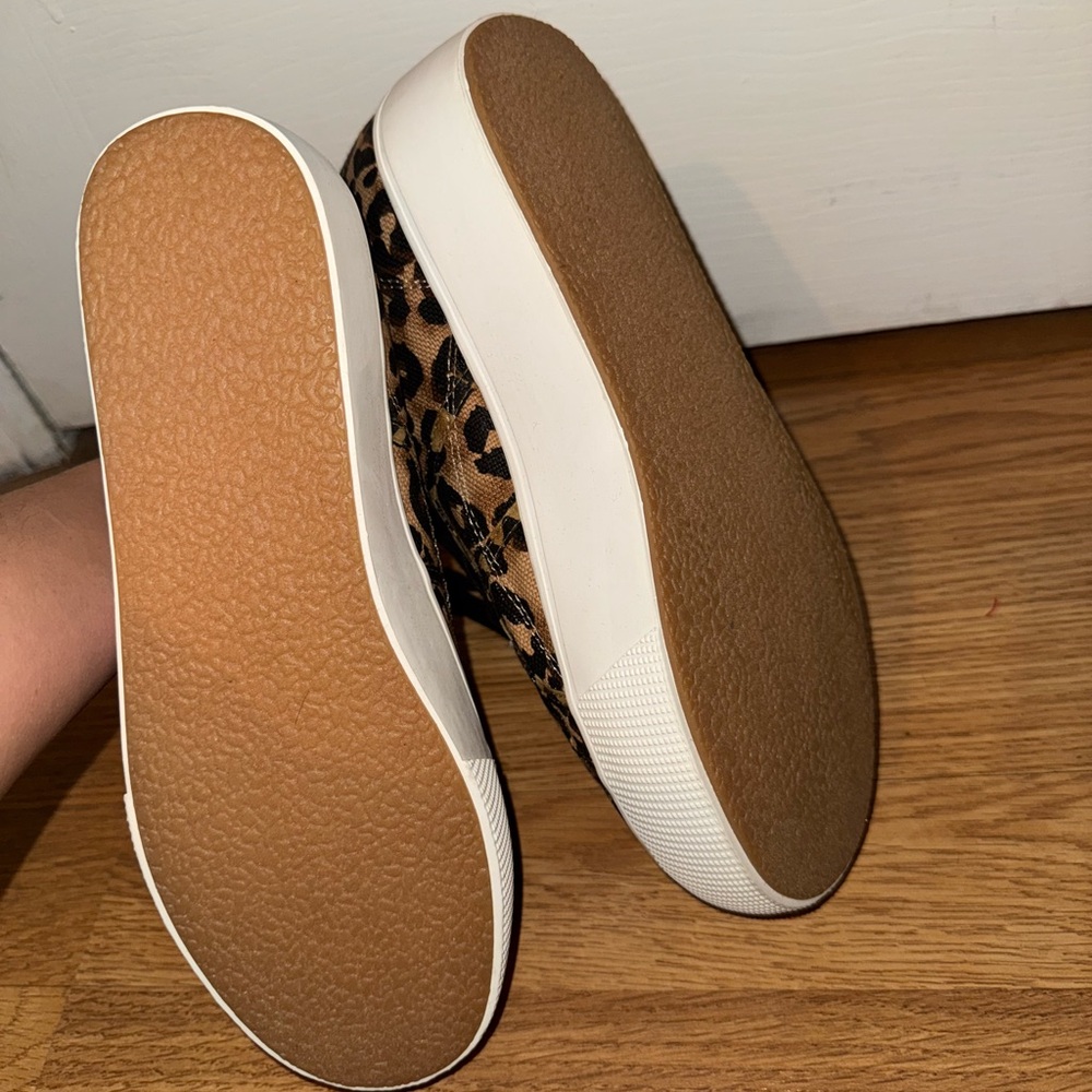 Steve Madden Platform Leopard Print Women's Sneakers